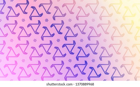 Geometric Background with Smooth Pastel Color Gradient Texture Color. For Your Design Wallpaper, Presentation, Banner, Flyer, Cover Page, Landing Page. Vector Illustration