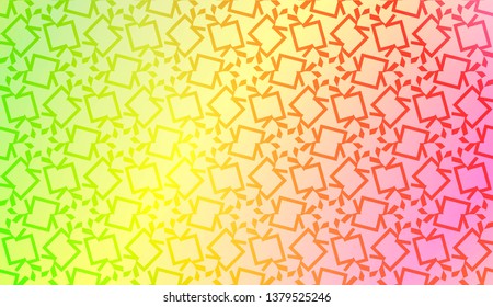 Geometric Background with Smooth Pastel Color Gradient Texture Color. For Your Design Wallpaper, Presentation, Banner, Flyer, Cover Page, Landing Page. Vector Illustration