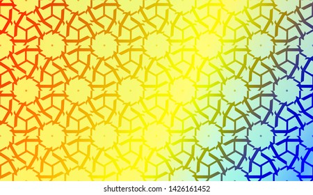 Geometric Background with Smooth Pastel Color Gradient Texture Color. For Your Design Wallpaper, Presentation, Banner, Flyer, Cover Page, Landing Page. Vector Illustration