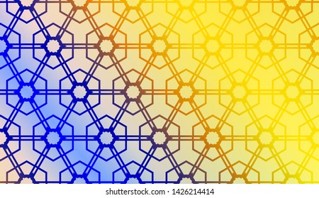 Geometric Background with Smooth Pastel Color Gradient Texture Color. For Your Design Wallpaper, Presentation, Banner, Flyer, Cover Page, Landing Page. Vector Illustration