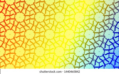 Geometric Background with Smooth Pastel Color Gradient Texture Color. For Your Design Wallpaper, Presentation, Banner, Flyer, Cover Page, Landing Page. Vector Illustration