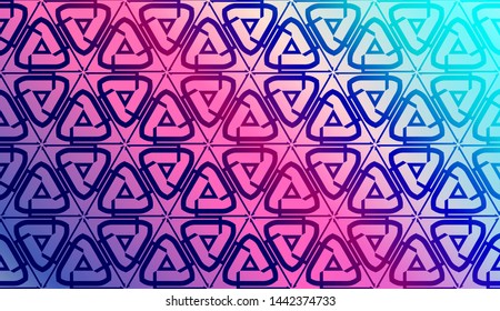 Geometric Background with Smooth Pastel Color Gradient Texture Color. For Your Design Wallpaper, Presentation, Banner, Flyer, Cover Page, Landing Page. Vector Illustration
