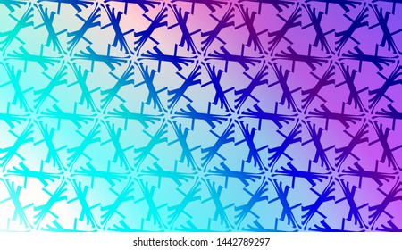 Geometric Background with Smooth Pastel Color Gradient Texture Color. For Your Design Wallpaper, Presentation, Banner, Flyer, Cover Page, Landing Page. Vector Illustration