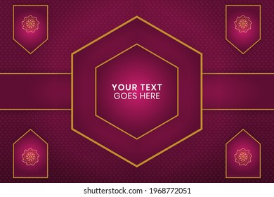 geometric background with space for text. geometry purple background good for your text message or print template business