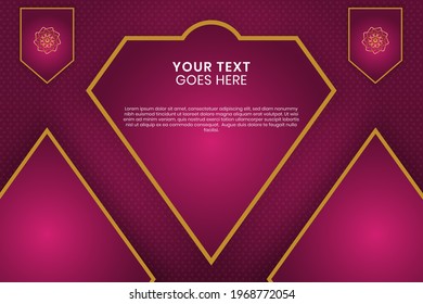 geometric background with space for text. geometry purple background good for your text message or print template business