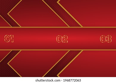 geometric background with space for text. geometry red background good for your text message or print template business
