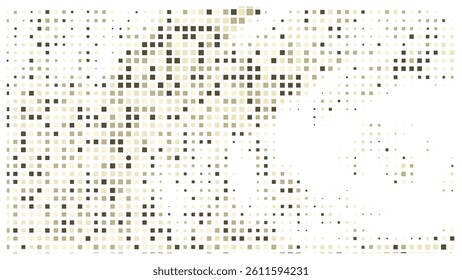 Geometric background square styles colorful rectangles halftone pixel pattern.