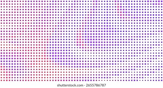 Geometric background square styles colorful rectangles halftone pixel pattern. vector background
