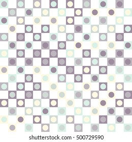Geometric background of Squares and Circles.
