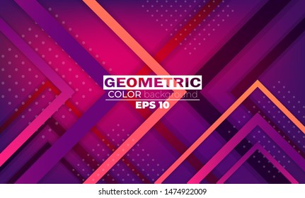 Geometric background with squares dynamic motion style Suitable For Wallpaper, Banner, Background, Card, Book Illustration, landing page