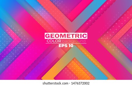 Geometric background with squares dynamic motion style Suitable For Wallpaper, Banner, Background, Card, Book Illustration, landing page.