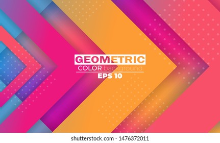 Geometric background with squares dynamic motion style Suitable For Wallpaper, Banner, Background, Card, Book Illustration, landing page.