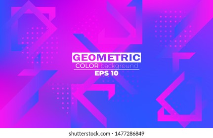 Geometric background with squares dynamic motion style Suitable For Wallpaper, Banner, Background, Card, Book Illustration, landing page.
