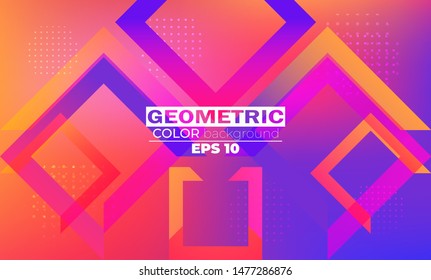 Geometric background with squares dynamic motion style Suitable For Wallpaper, Banner, Background, Card, Book Illustration, landing page.