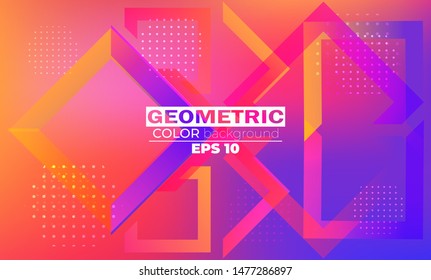 Geometric background with squares dynamic motion style Suitable For Wallpaper, Banner, Background, Card, Book Illustration, landing page.