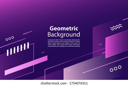 Geometric Background and Squares Vector. Graphic design element.