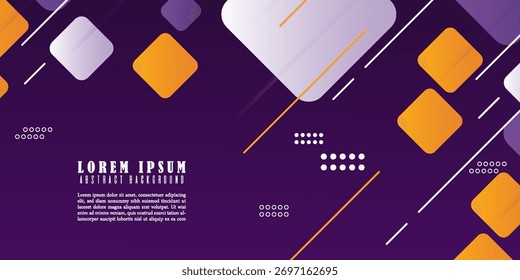Geometric Background and Squares Vector. Graphic design element. Simple design and poster, presentation, cover, flayer design.