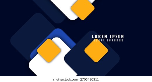 Fondo geométrico y Vector de cuadrados. Elemento de Diseño gráfico. Ilustración vectorial