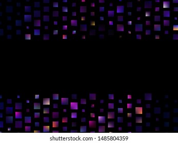 Geometric background with squares. Vector illustration