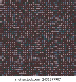 Geometric background. Stacked rings in multiple colors. Muted earth tones with a dark background. Enchanting vector illustration.