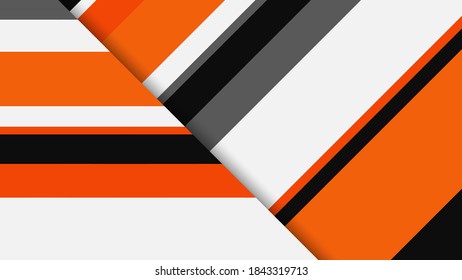 Geometric background with stripes. Vector illustration