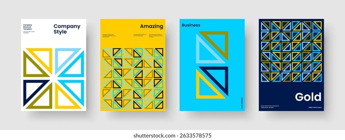 Geometric Background Template. Abstract Brochure Layout. Isolated Business Presentation Design. Report. Book Cover. Banner. Flyer. Poster. Notebook. Magazine. Newsletter. Pamphlet. Handbill