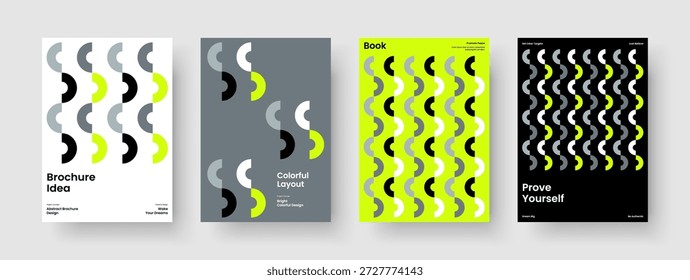 Modelo de Plano de Fundo Geométrico. Disposição abstrata do cartaz. Design de Relatório Isolado. Apresentação de negócios. Panfleto. Faixa. Brochura. Capa de Livro. Publicidade. Catálogo. Notebook. Panfleto. Identidade da marca
