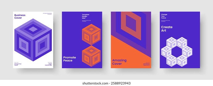 Geometric Background Template. Abstract Report Design. Isolated Poster Layout. Banner. Flyer. Book Cover. Business Presentation. Brochure. Handbill. Leaflet. Notebook. Magazine. Newsletter