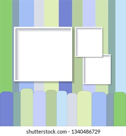 Geometric background Template for covers, flyers, banners, posters and placards. may be used for presentations and book covers