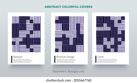 Geometric background template for covers, flyers, banners, posters and placards, may be used for presentations and books. Flat and dynamic design. 