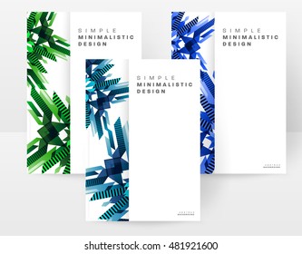 Geometric background. Template for covers, flyers, banners, posters and placards. Eps10 vector illustration
