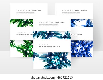 Fundo geométrico. Modelo para capas, folhetos, banners, cartazes e cartazes. Ilustração do vetor Eps10