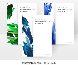 Geometric background. Template for covers, flyers, banners, posters and placards. Eps10 vector illustration