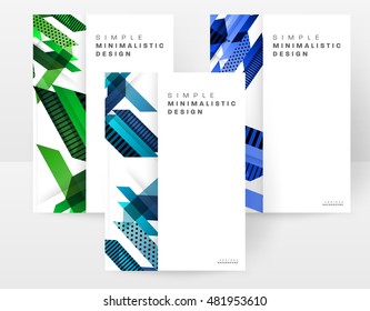 Geometric background. Template for covers, flyers, banners, posters and placards. Eps10 vector illustration