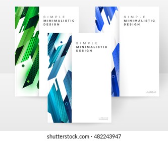 Geometric background. Template for covers, flyers, banners, posters and placards. Eps10 vector illustration