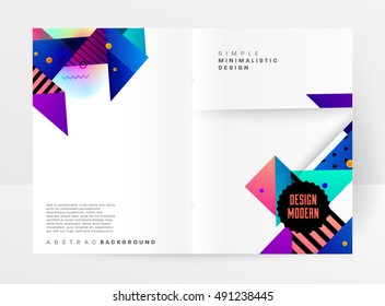 Geometric background Template covers, flyers, banners, posters and placards, may be used for presentations and book covers, EPS10 vector illustration