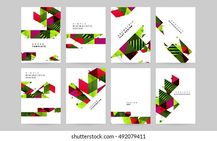 Geometric background Template for covers, flyers, banners, posters and placards, may be used for presentations and book covers, EPS10 vector illustration