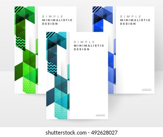 Plantilla de fondo geométrico para cubiertas, volantes, pancartas, carteles y carteles, puede utilizarse para presentaciones y portadas de libros, ilustración vectorial EPS10