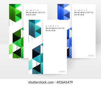 Plantilla de fondo geométrico para cubiertas, volantes, pancartas, carteles y carteles, puede utilizarse para presentaciones y portadas de libros, ilustración vectorial EPS10