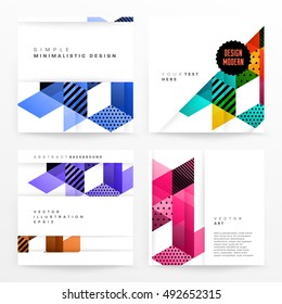 Geometric background Template for covers, flyers, banners, posters and placards, may be used for presentations and book covers, EPS10 vector illustration