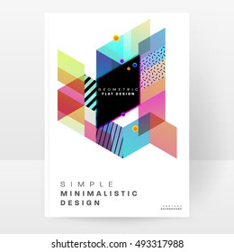 Plantilla de fondo geométrico para cubiertas, volantes, pancartas, carteles y carteles, puede utilizarse para presentaciones y portadas de libros, ilustración vectorial EPS10