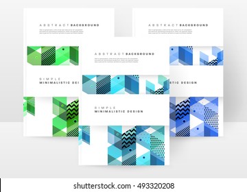 Geometric background Template for covers, flyers, banners, posters and placards, may be used for presentations and book covers, EPS10 vector illustration