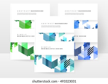 Geometric background Template for covers, flyers, banners, posters and placards, may be used for presentations and book covers, EPS10 vector illustration