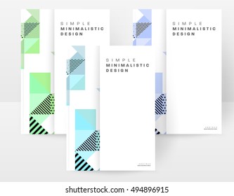 Geometric background Template for covers, flyers, banners, posters and placards, may be used for presentations and book covers, EPS10 vector illustration