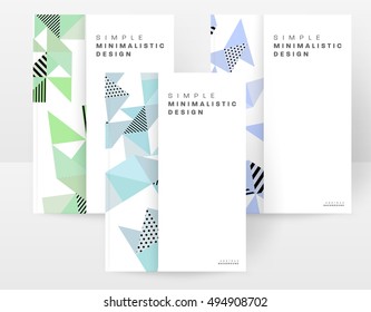 Geometric background Template for covers, flyers, banners, posters and placards, may be used for presentations and book covers, EPS10 vector illustration