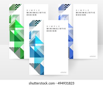 Plantilla de fondo geométrico para cubiertas, volantes, pancartas, carteles y carteles, puede utilizarse para presentaciones y portadas de libros, ilustración vectorial EPS10