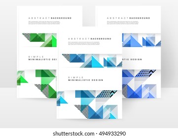 Geometric background Template for covers, flyers, banners, posters and placards, may be used for presentations and book covers, EPS10 vector illustration