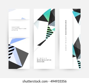 Geometric background Template for covers, flyers, banners, posters and placards, may be used for presentations and book covers, EPS10 vector illustration