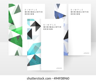 Geometric background Template for covers, flyers, banners, posters and placards, may be used for presentations and book covers, EPS10 vector illustration