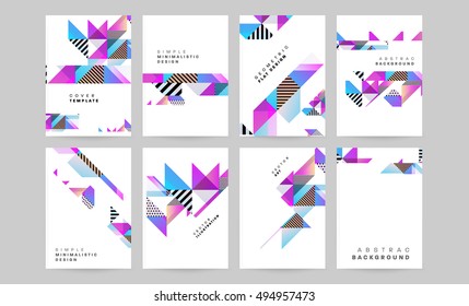 Geometric background Template for covers, flyers, banners, posters and placards, may be used for presentations and book covers, EPS10 vector illustration